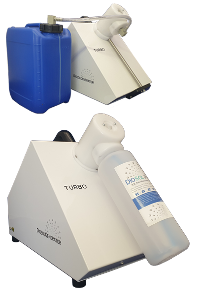 DiosolGenerator MF Turbo zur schnellen Desinfektion